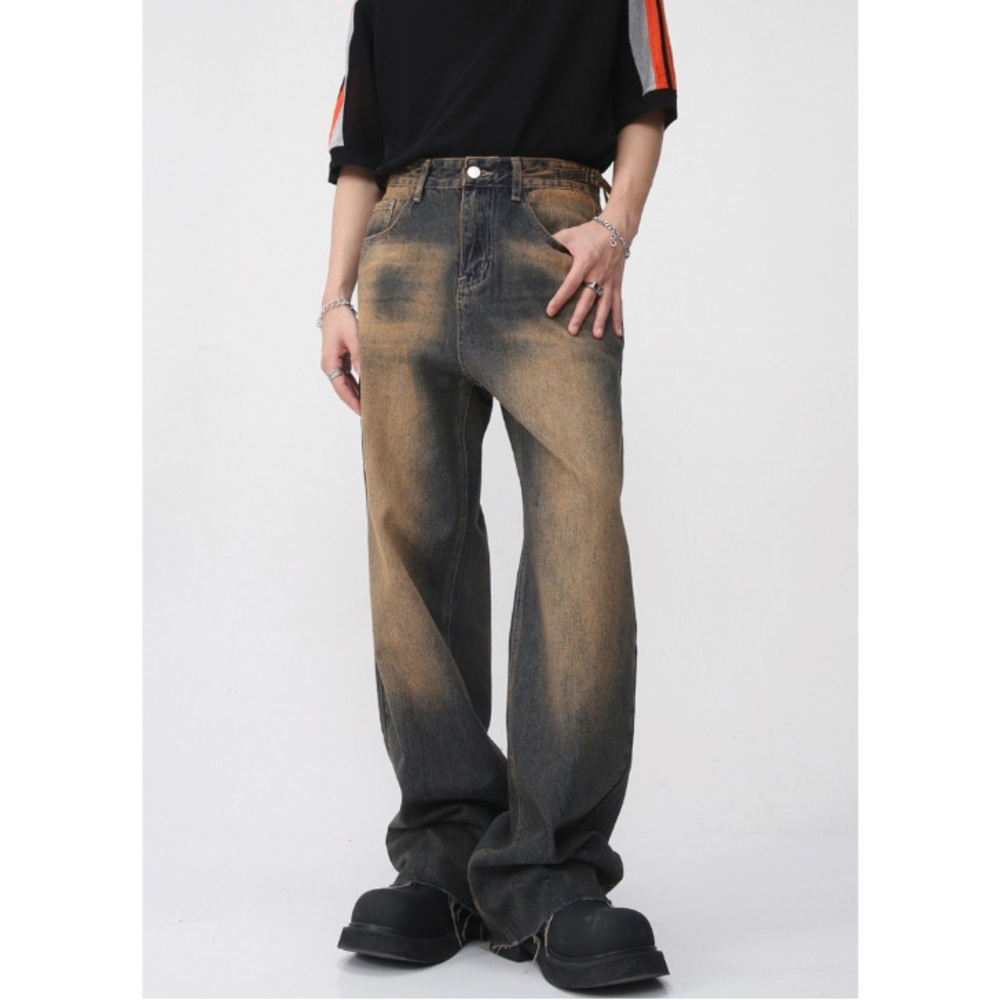 Baggy wide leg jeans